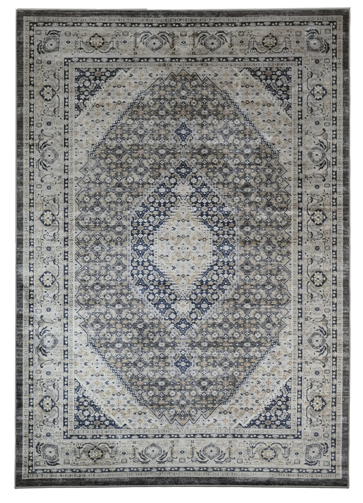 Sisustusmatto Jysmä Sofia 200x290 cm sininen