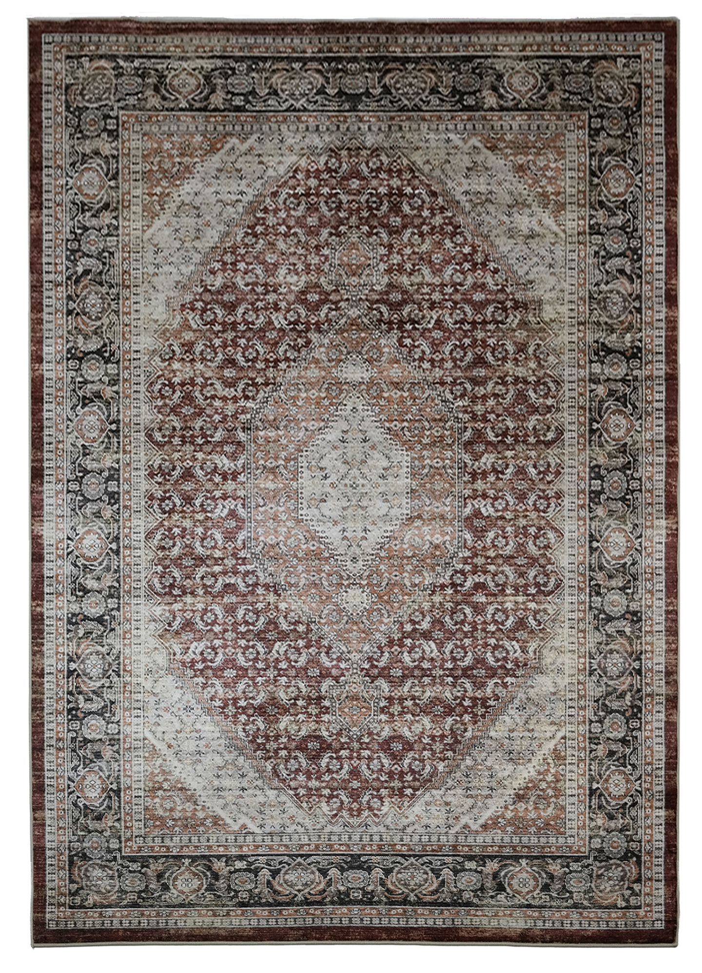 Sisustusmatto Jysmä Sofia 160x230 cm punainen