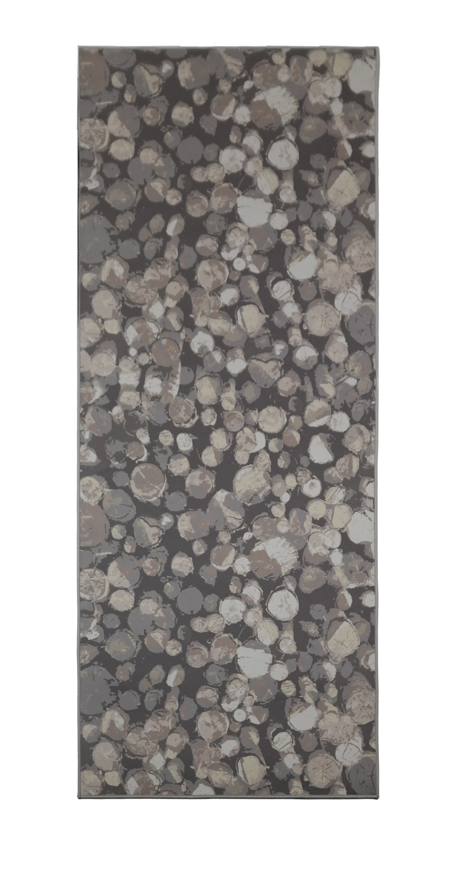 Sisustusmatto Jysmä Savotta 80x200 cm harmaa/beige