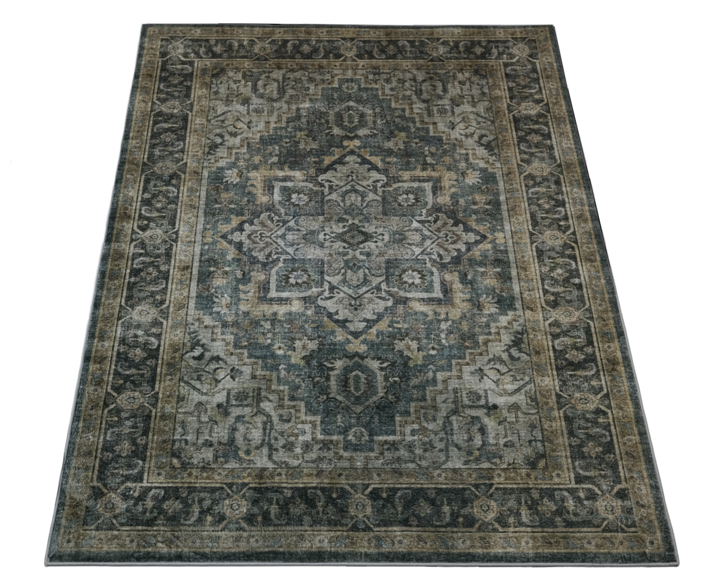 Sisustusmatto Jysmä Leyla 160x230 cm vihreä