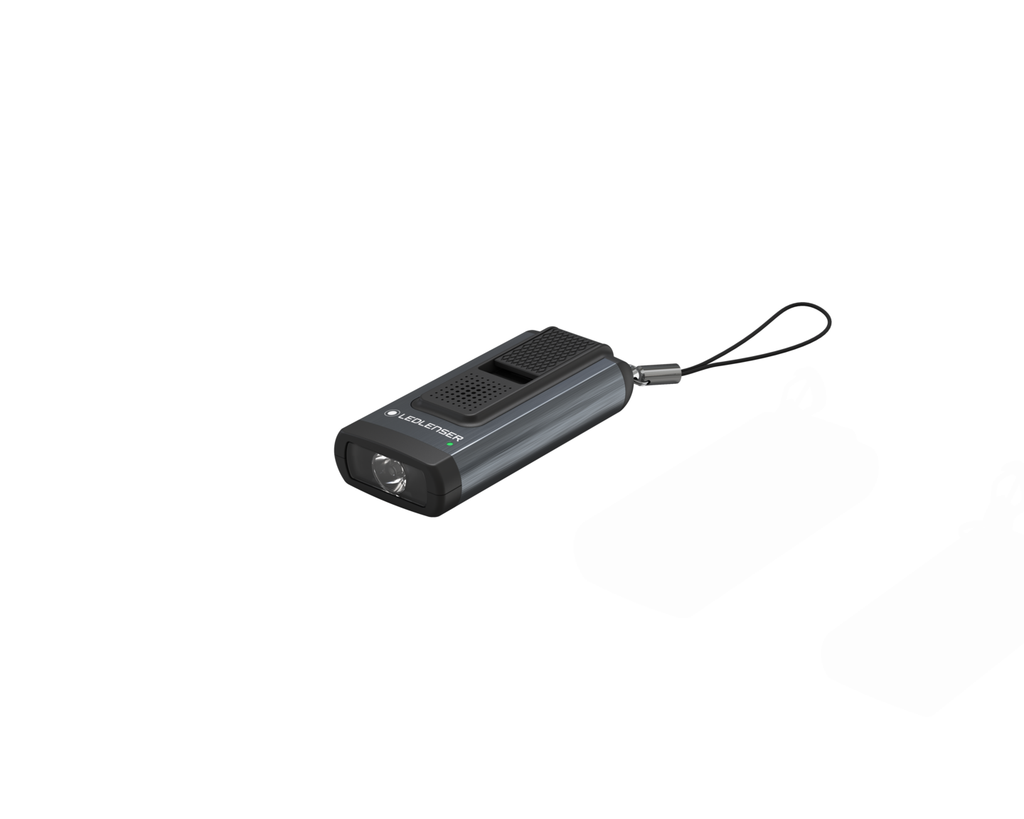 Taskulamppu Ledlenser K6R Safety harmaa 400lm ladattava