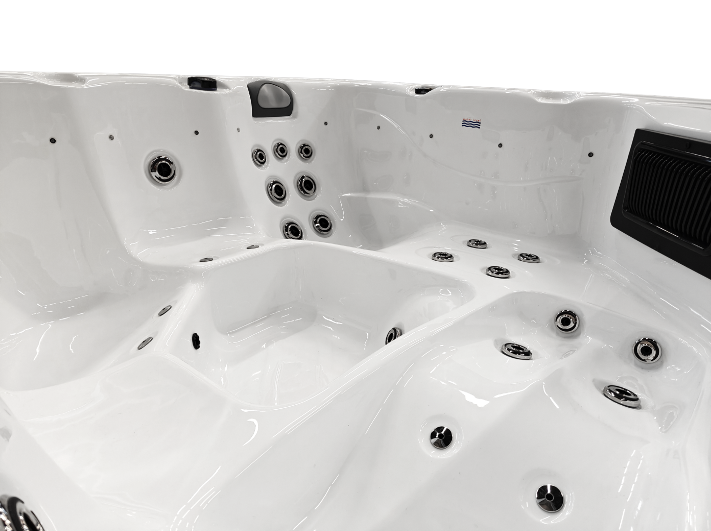 Ulkoporeallas Aresso Momo valkoinen