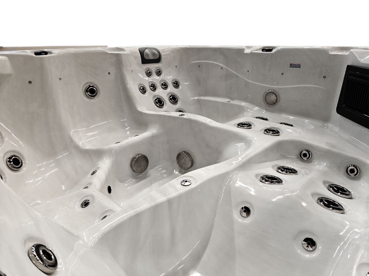 Ulkoporeallas Aresso Prato valkoinen