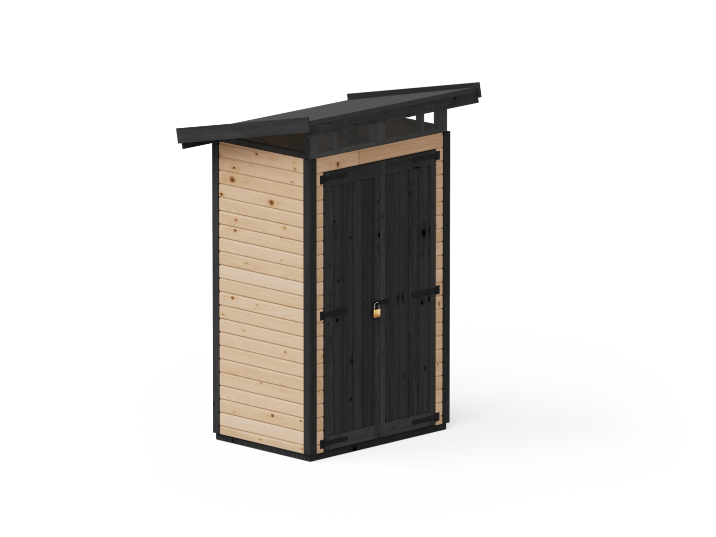 Pihavaja Strongbox S - 127x87cm ruskea