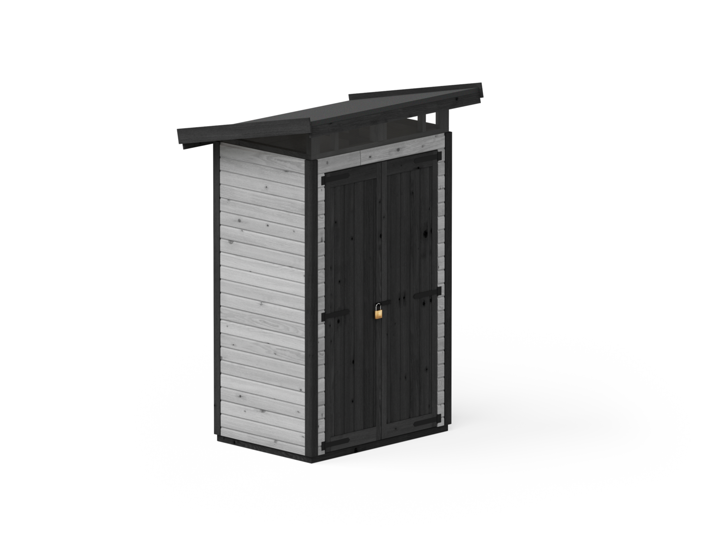 Pihavaja Strongbox S - 127x87cm harmaa