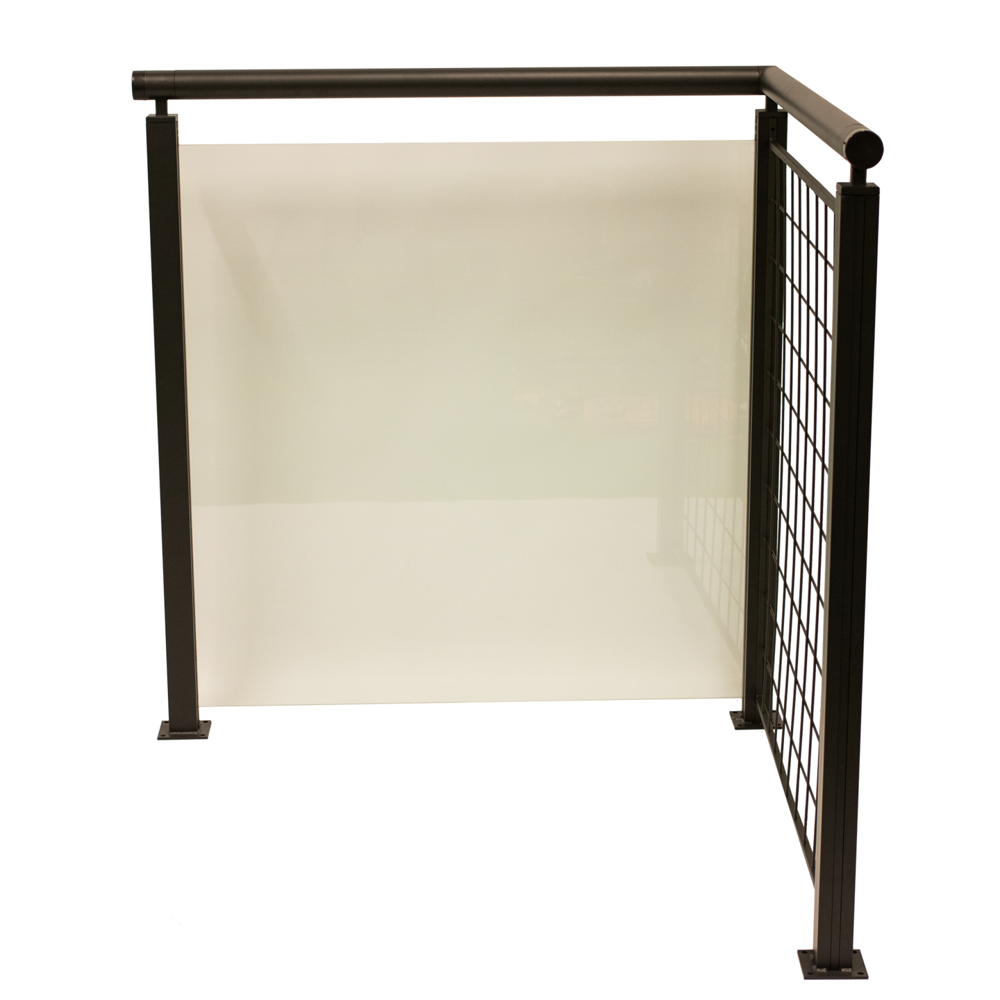 Lasiaitapaneeli HORTUS savu 100x100cm