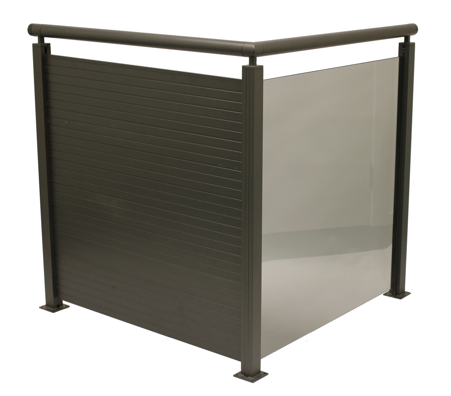 Lasiaitapaneeli HORTUS savu 100x100cm