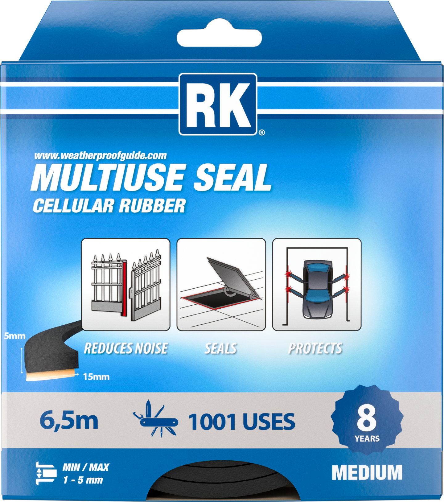 Monitoimitiiviste RK 15mmx6,5m