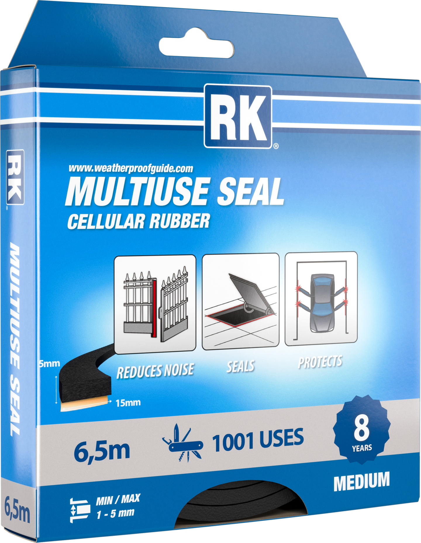 Monitoimitiiviste RK 15mmx6,5m