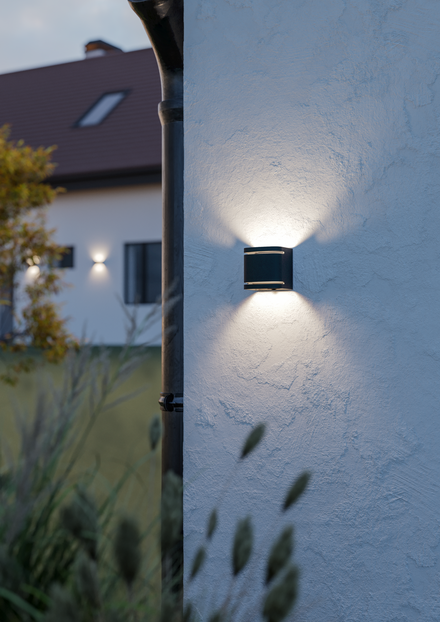 Ulkoseinävalaisin EGLO Tressanti frame usb-lataus 2,9W Led 3000K 280lm IP44