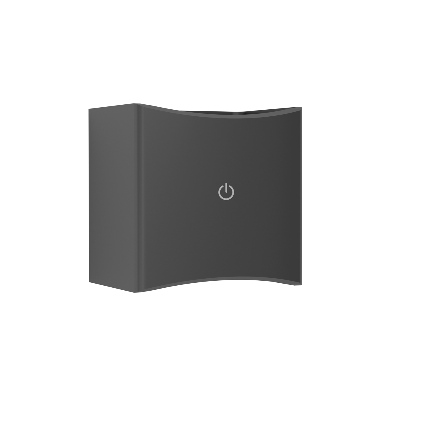 Ulkoseinävalaisin EGLO Tressanti wave usb-lataus 2,9W Led 3000K 280lm IP44 musta