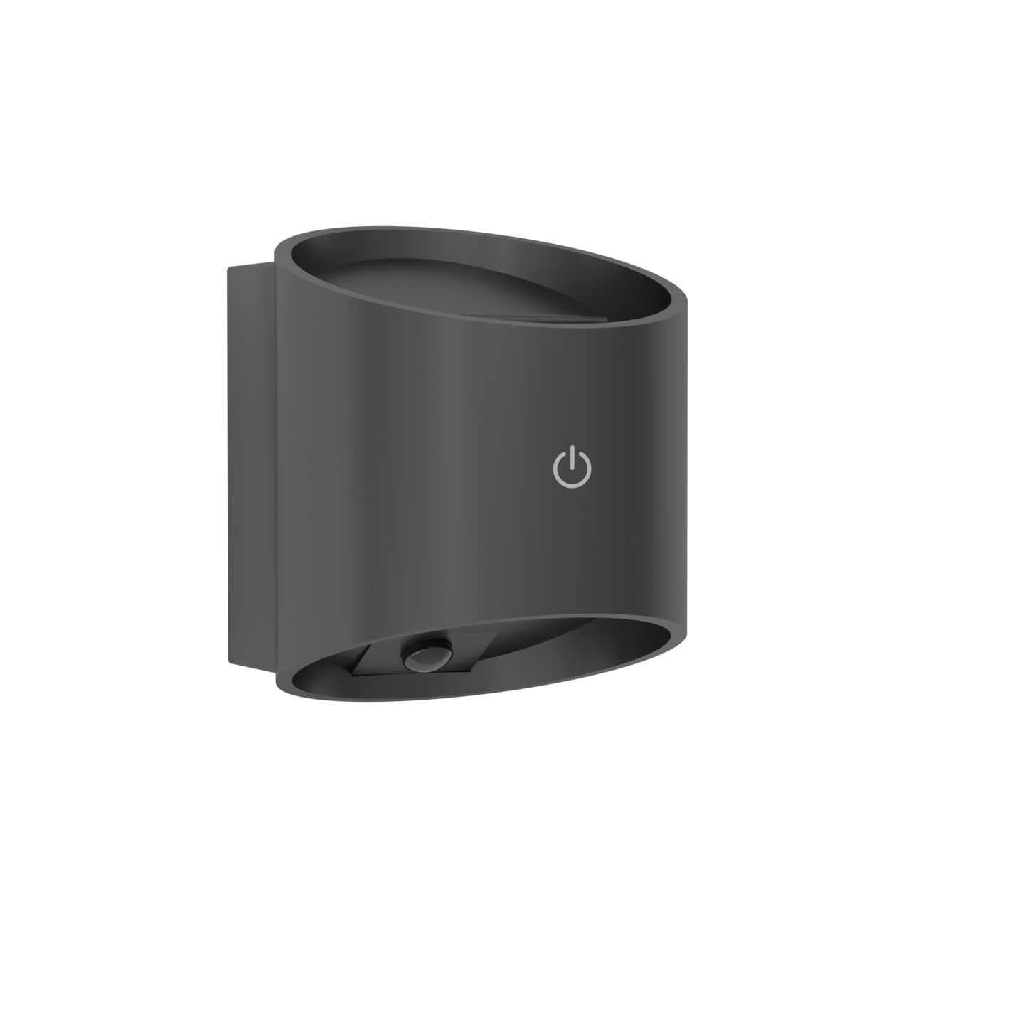 Ulkoseinävalaisin EGLO Tressanti oval usb-lataus 2,9W Led 3000K 280lm IP44 musta