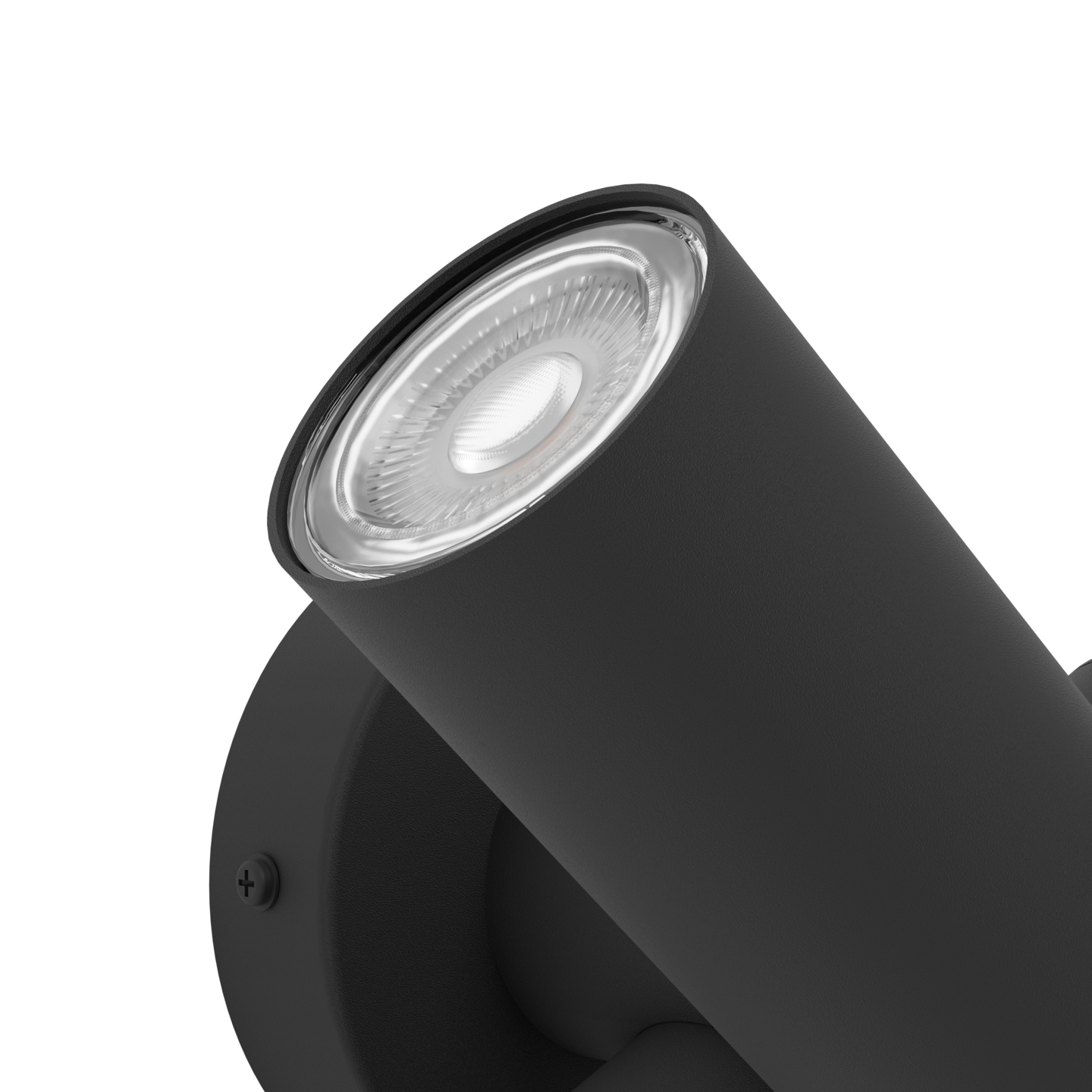 Ulkoseinävalaisin EGLO Fossignano 6,5W Led 3000K 800lm IP44 musta