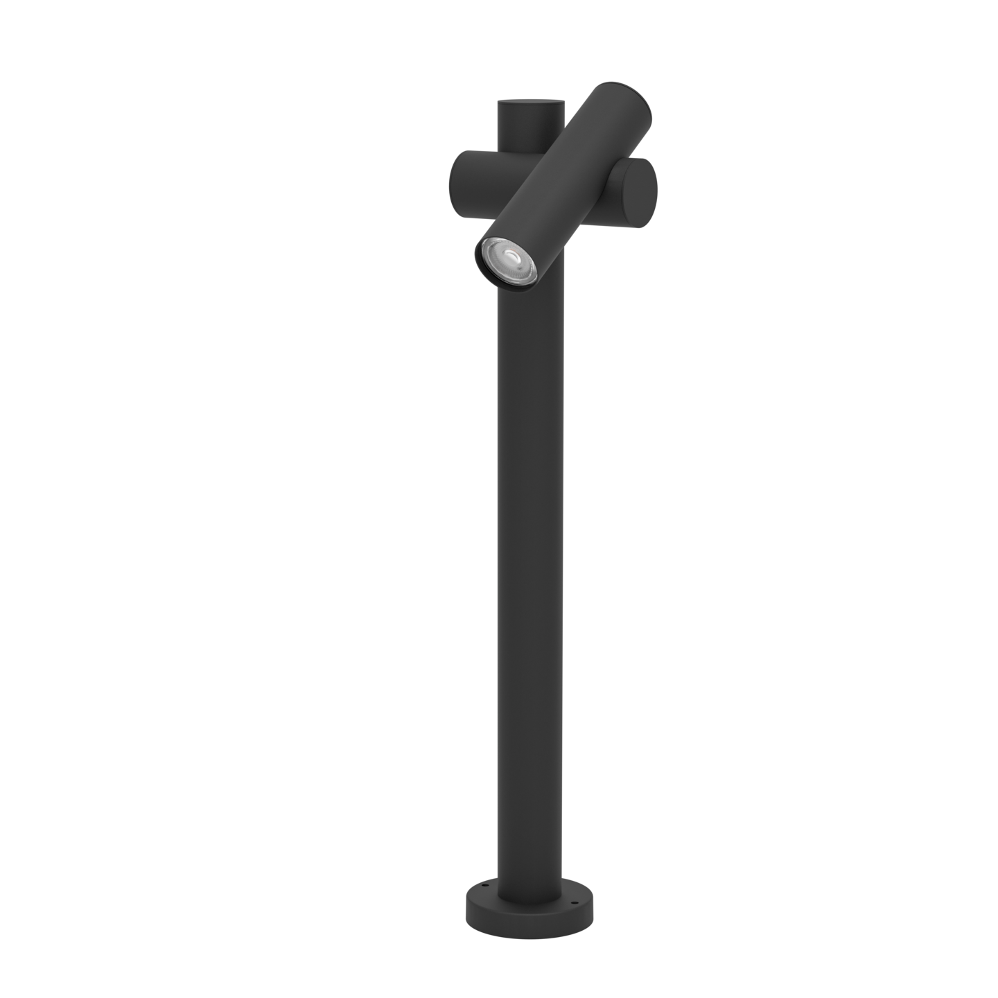 Ulkopylväsvalaisin EGLO Fossignano 70cm 4,5W Led 3000K 550lm IP44 musta