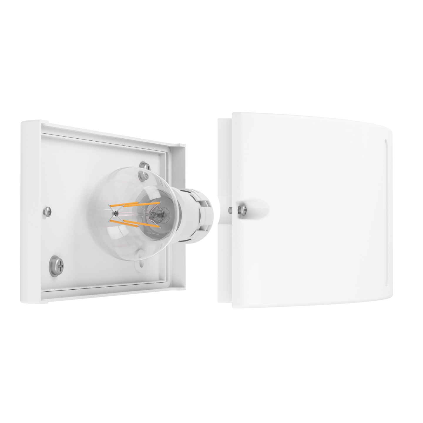 Ulkoseinävalaisin EGLO Poggiarello E14 maks 10W IP54 valkoinen