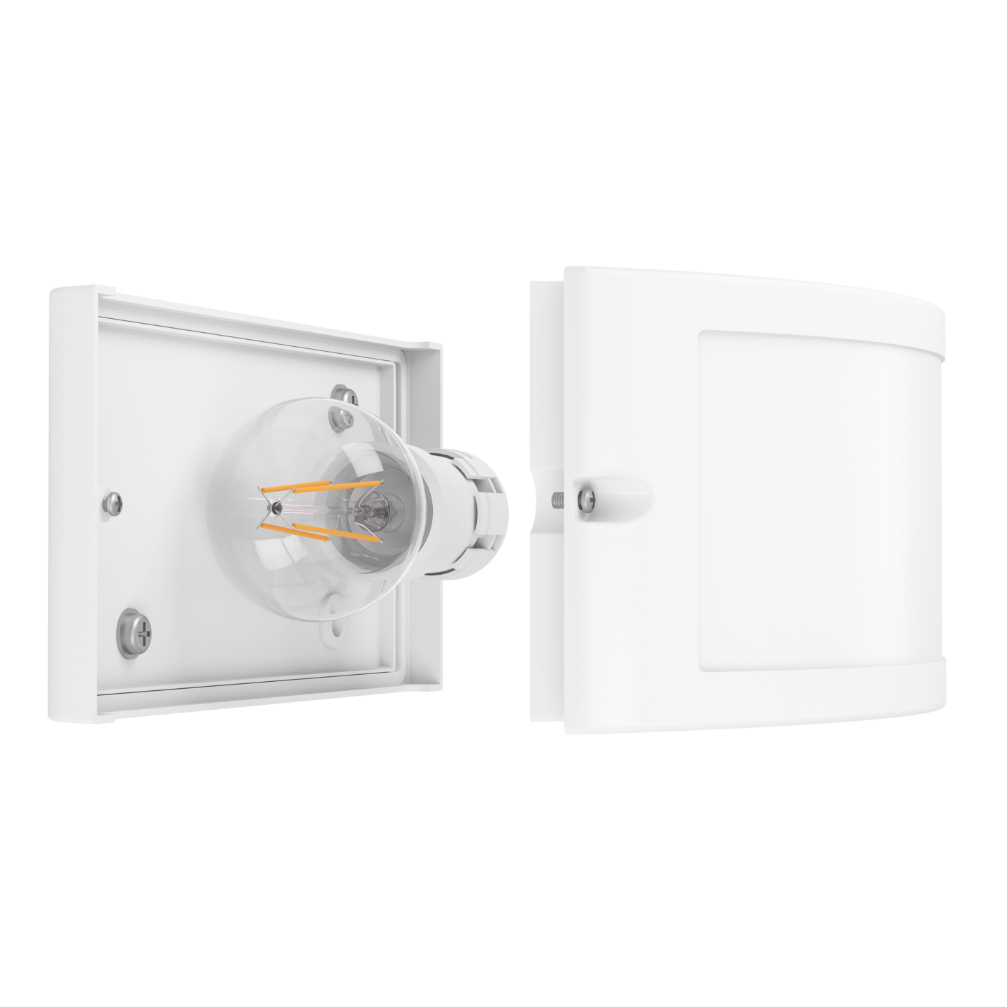 Ulkoseinävalaisin EGLO Poggiarello E14 maks 10W IP54 valkoinen
