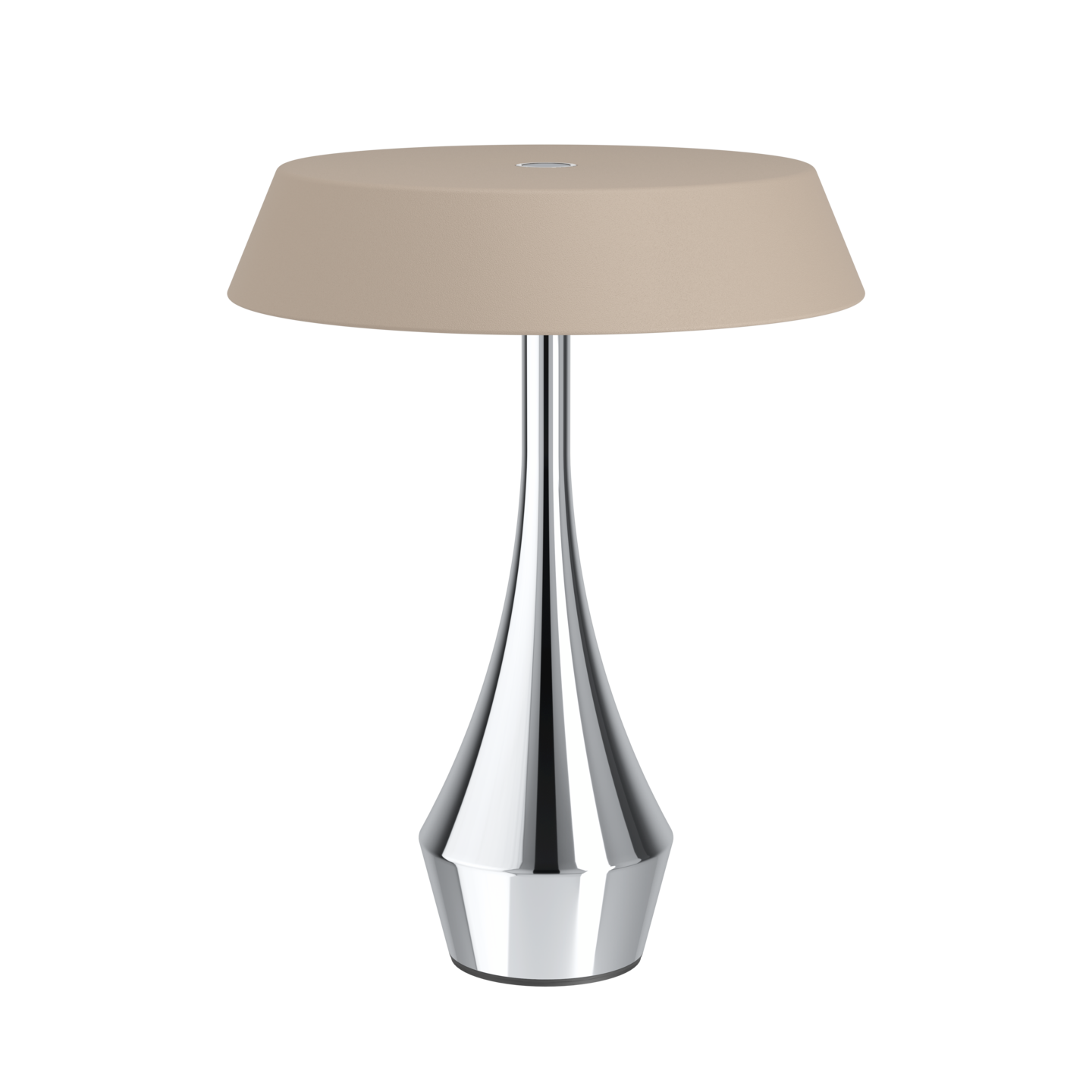 Ulkopöytävalaisin EGLO Turcio usb-lataus 5W Led 310lm IP44 hiekka/kromi