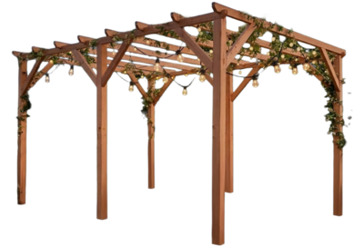 Pergola Goodiy Ruusu 400x300x249cm painekyllästetty ruskea