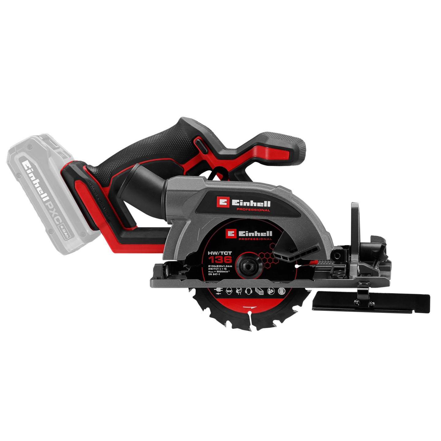 Akkupyörösaha Einhell Professional TP-CS 18/136-C Li BL Solo