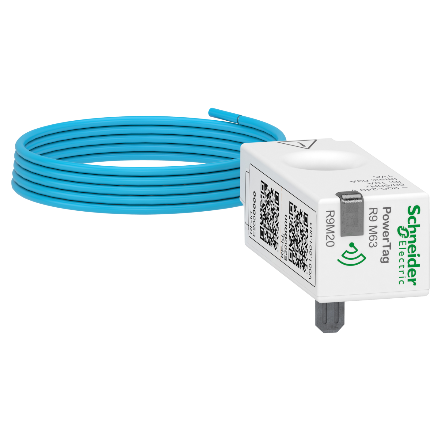 Energiamittari Wiser PowerTag Resi9 Monoconnect 63A 1P+W ylä/ala