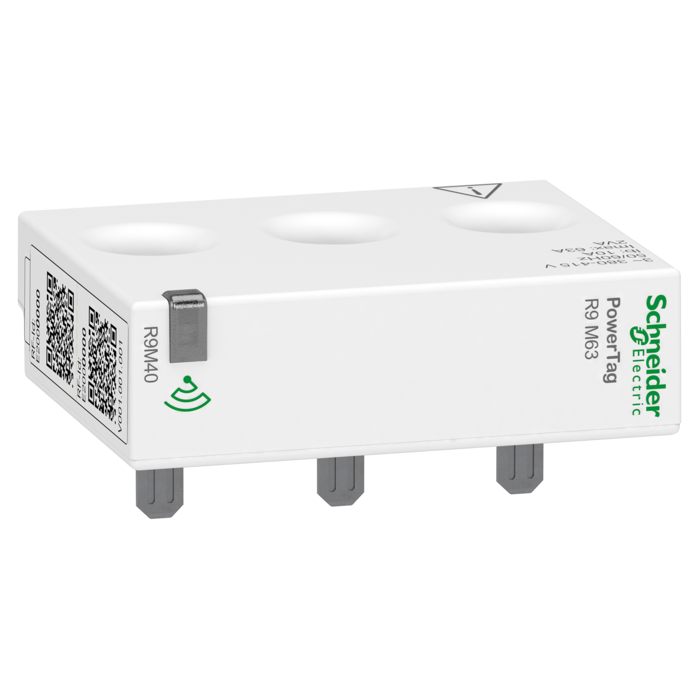 Energiamittari Wiser PowerTag Resi9 Monoconnect 63A 3P ylä/ala