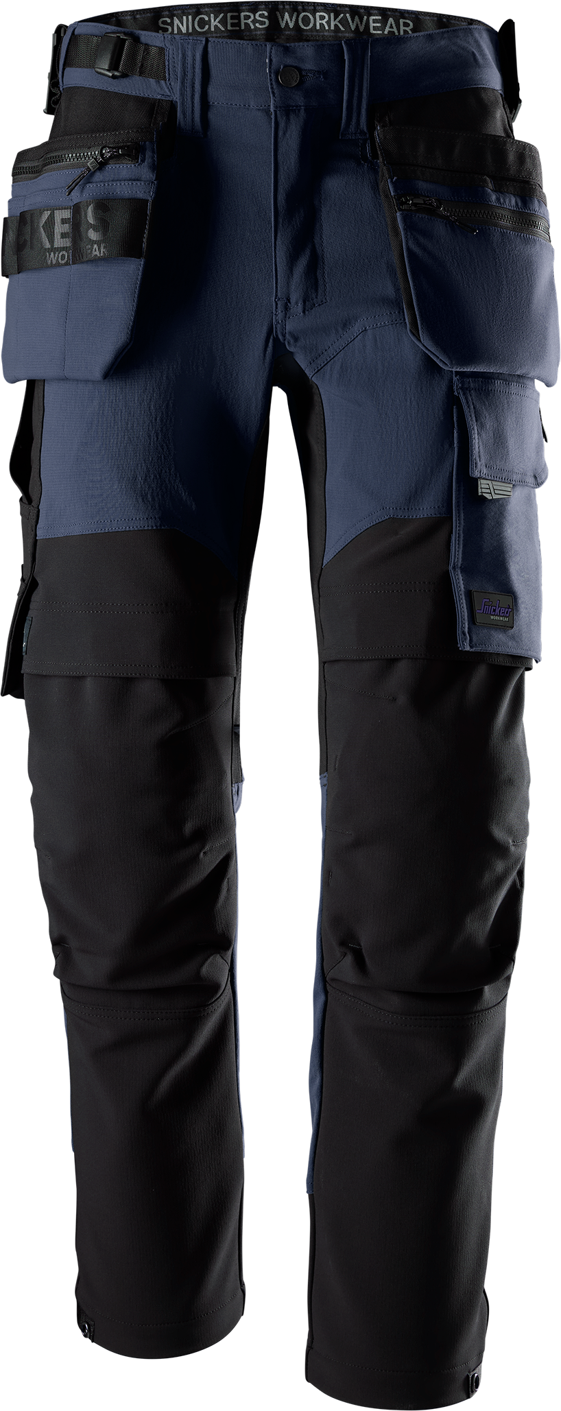 Housut Snickers stretch slim 6220-9504 sininen-musta