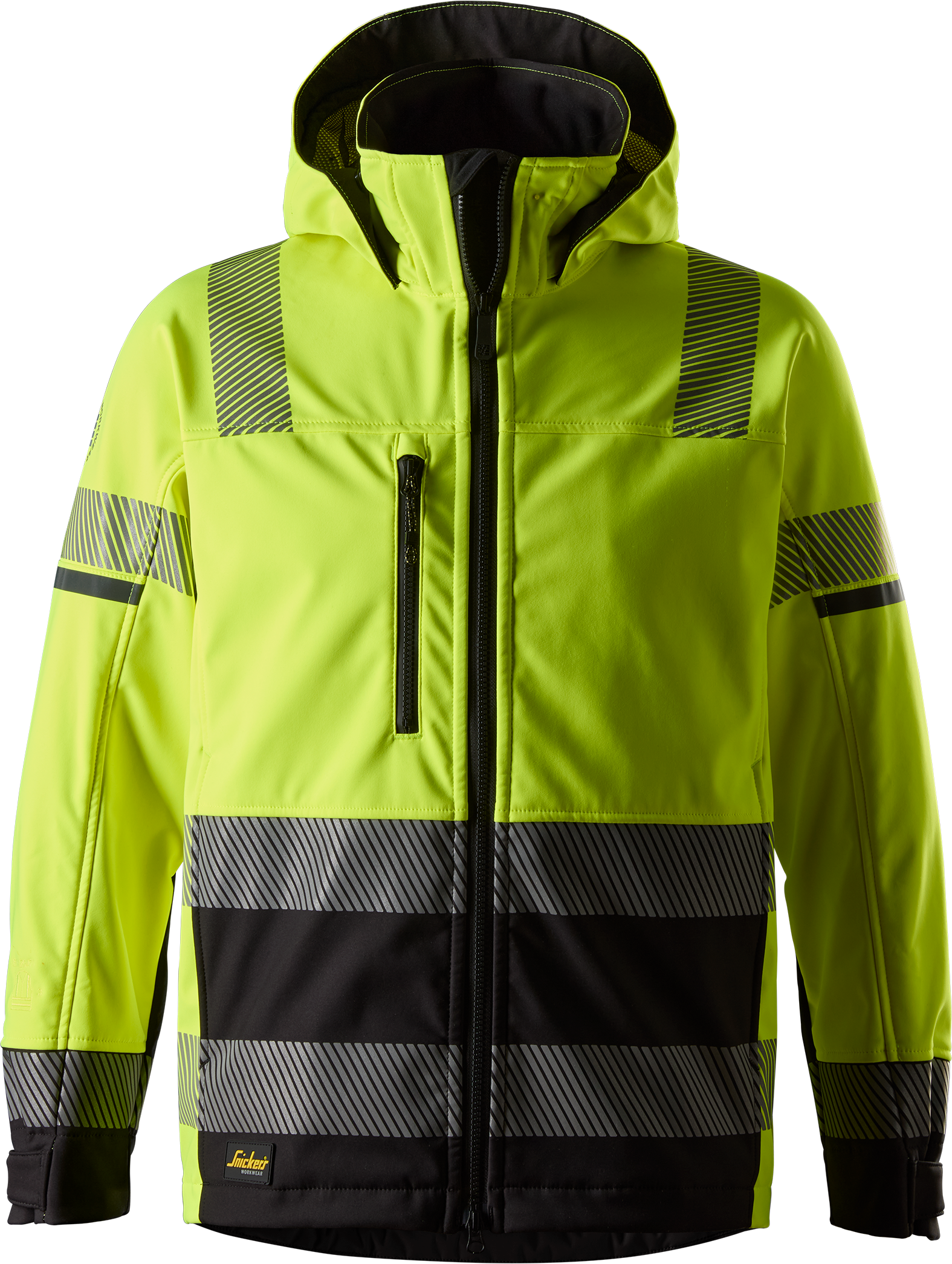 Takki Snickers Hi-Vis 1232-6604 keltainen