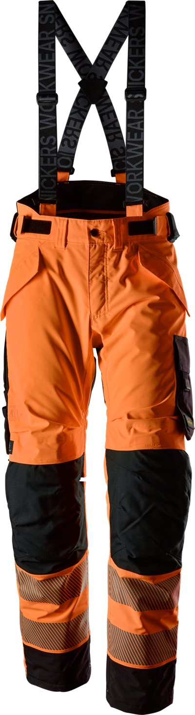 Talvihousut Snickers stretch Hi-Vis 6632-5504