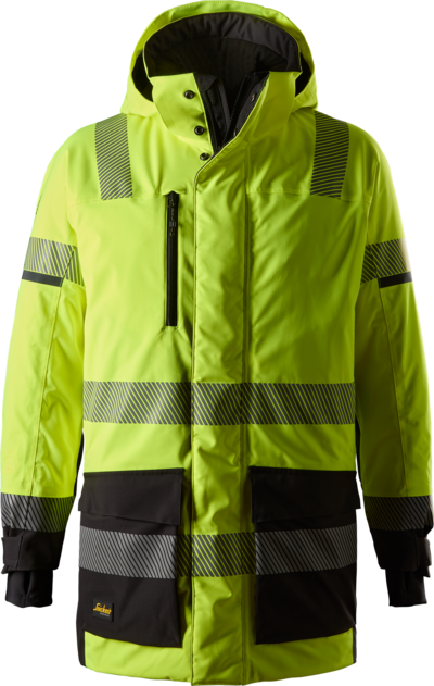 Parkatakki Snickers stretch Hi-Vis 1831-6604