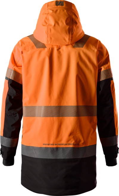 Parkatakki Snickers stretch Hi-Vis 1831-5504 oranssi koko XL