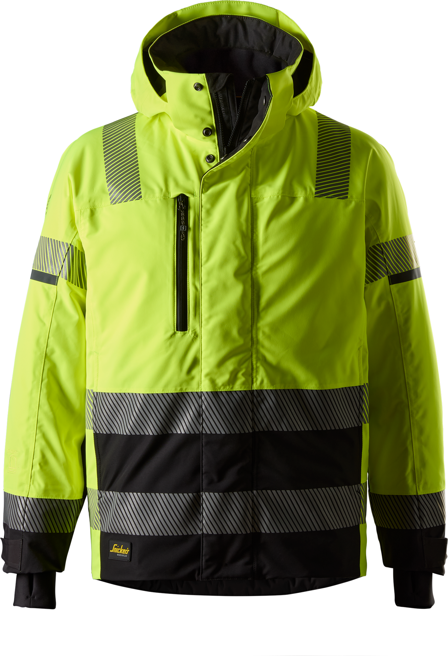 Talvitakki Snickers stretch Hi-Vis 1139-6604 keltainen