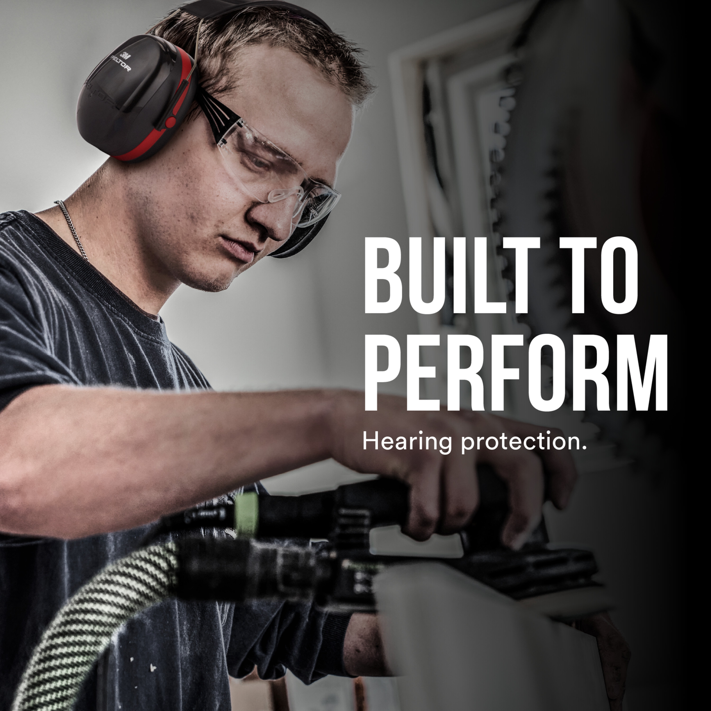 Kuulonsuojaimet H540A 3M™ PELTOR™ Optime™ III signaali-kohinasuhde 34 dB