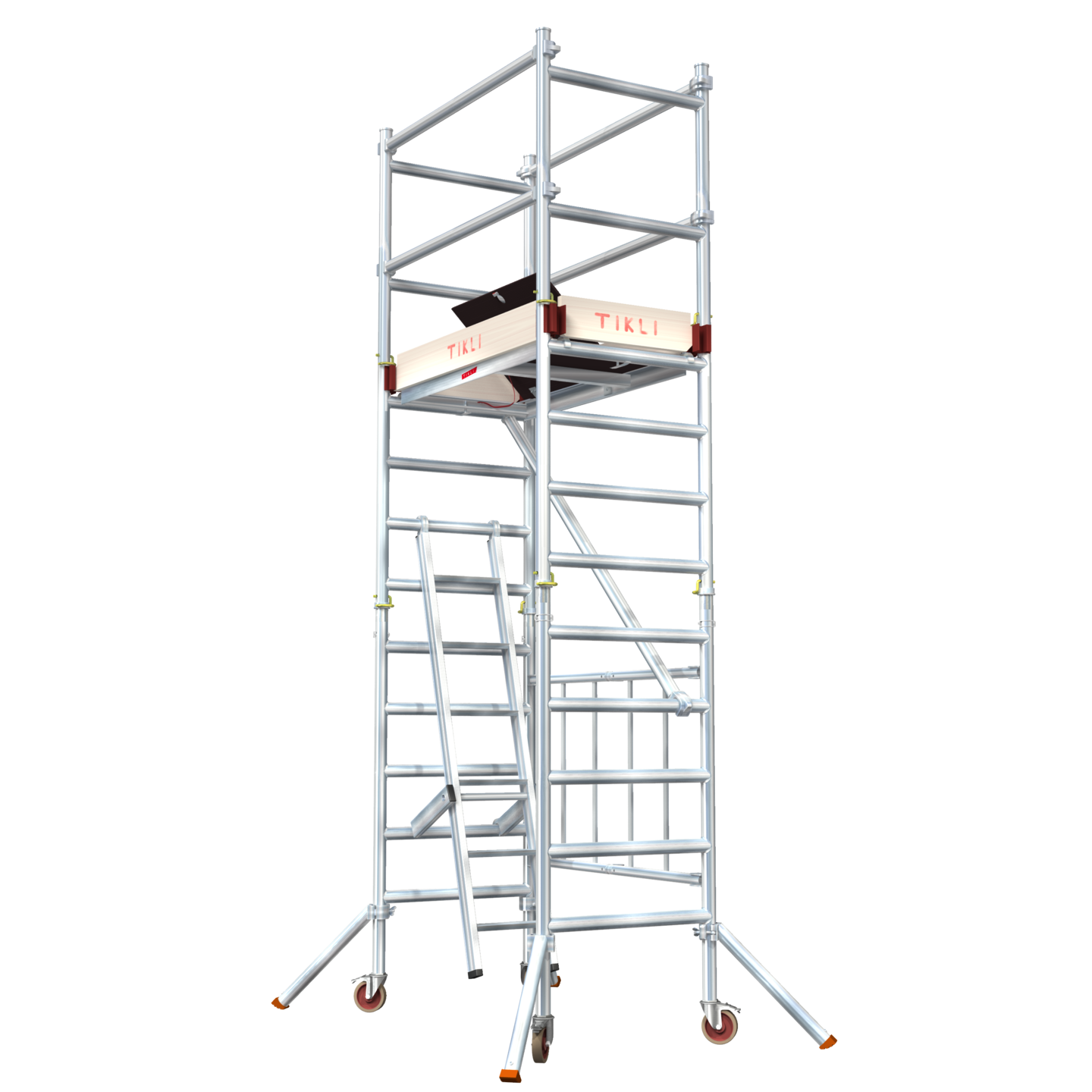 Asennusteline Tikli Jumbo 128L+1+1 tasokorkeus maks. 2,5 m