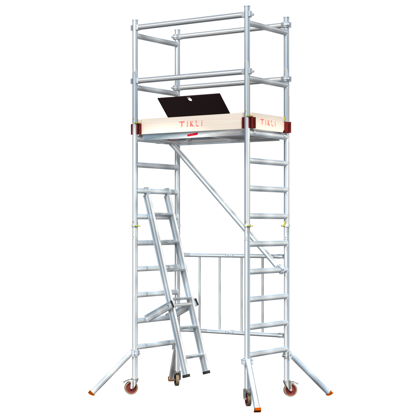 Asennusteline Tikli Jumbo 128L+1+1 tasokorkeus maks. 2,5 m