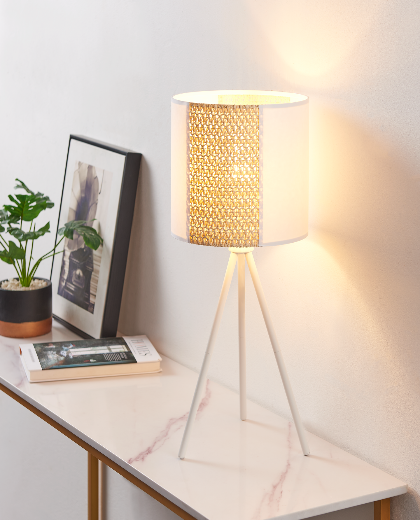 Pöytävalaisin EGLO Arnhem E27 maks. 40W valkoinen