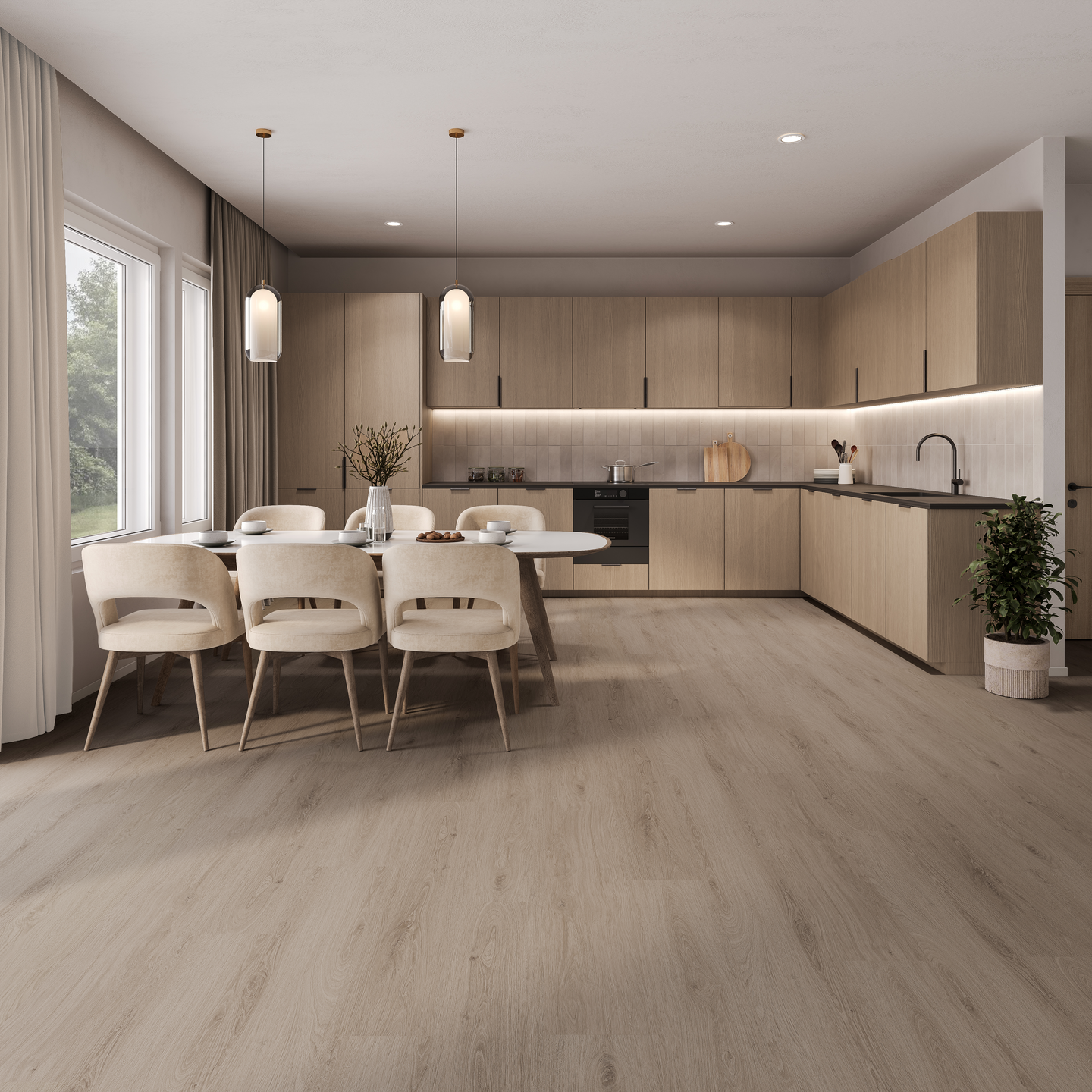 Vinyylilankku Karitma Premium 3111 Villinki 2,196m2
