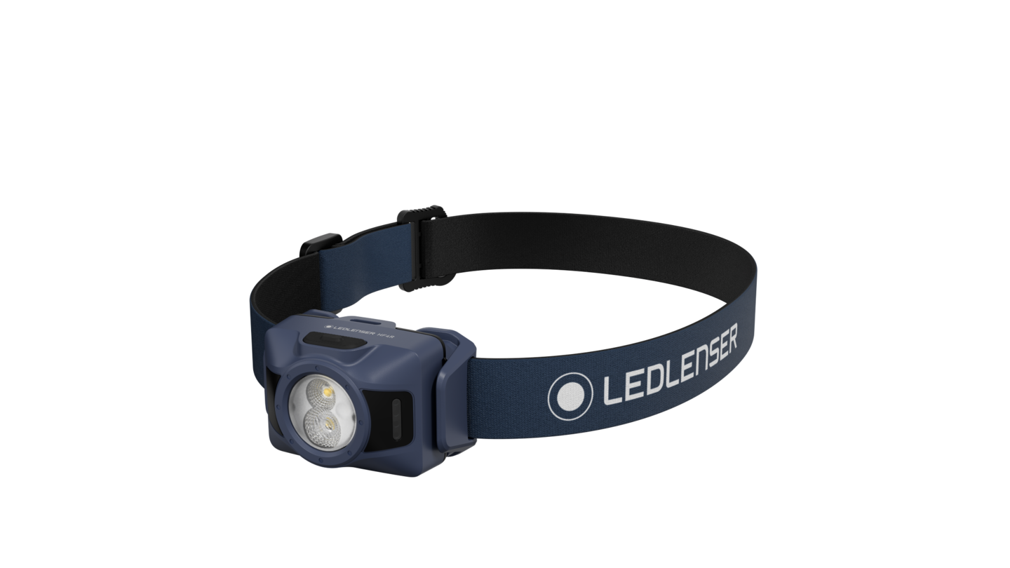 Otsavalaisin Ledlenser HF4R ladattava 650lm smoky blue