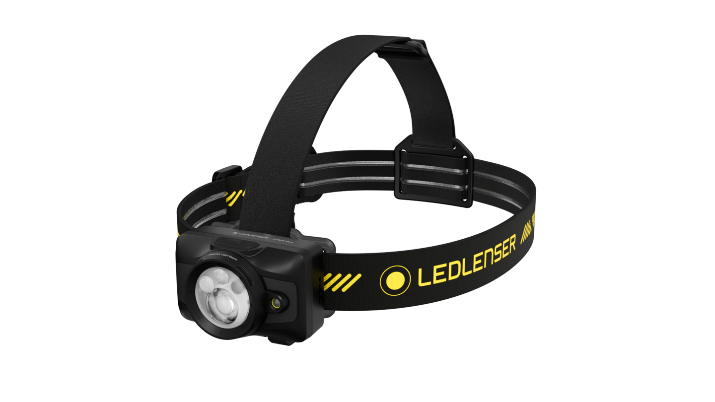 Otsavalaisin Ledlenser HF6R Pro ladattava 900lm keltainen