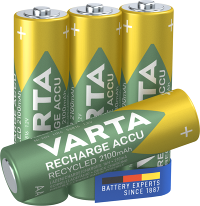 Akkuparisto VARTA ladattava NIMH AA 2100MAH 4kpl
