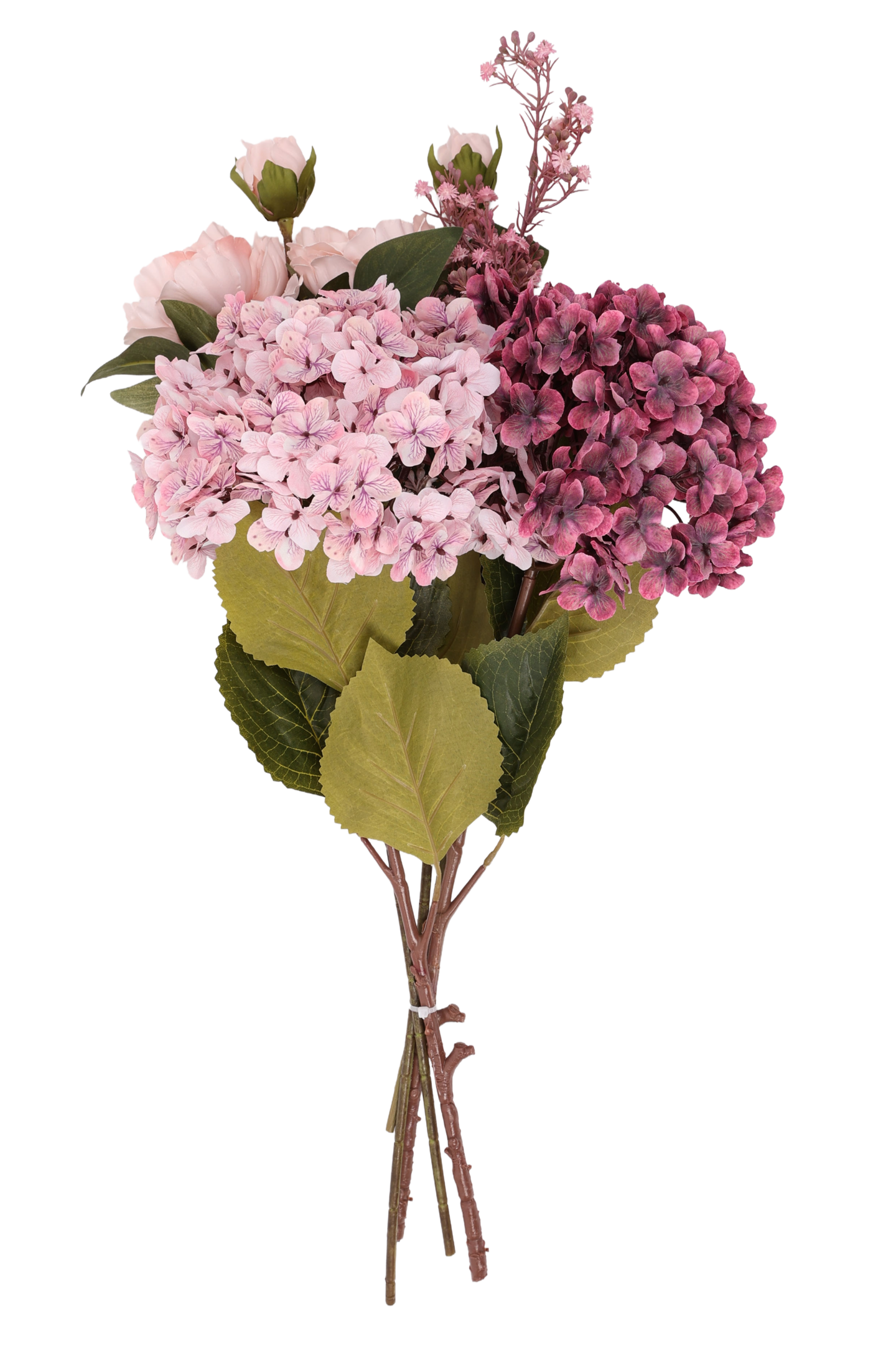 Silkkikukkakimppu Cello Roosa nauha by Bloom Deco 5 kpl
