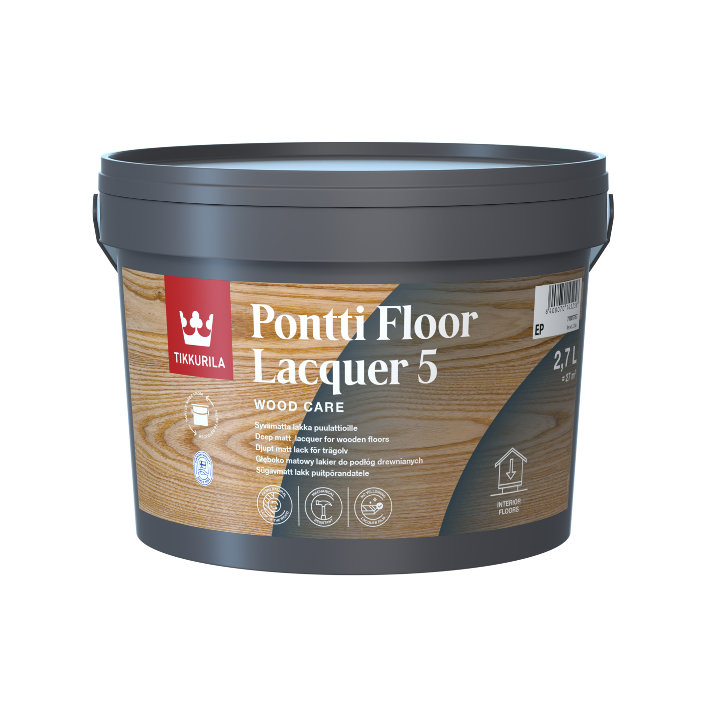 Pontti Floor Lacquer Puulattialakka