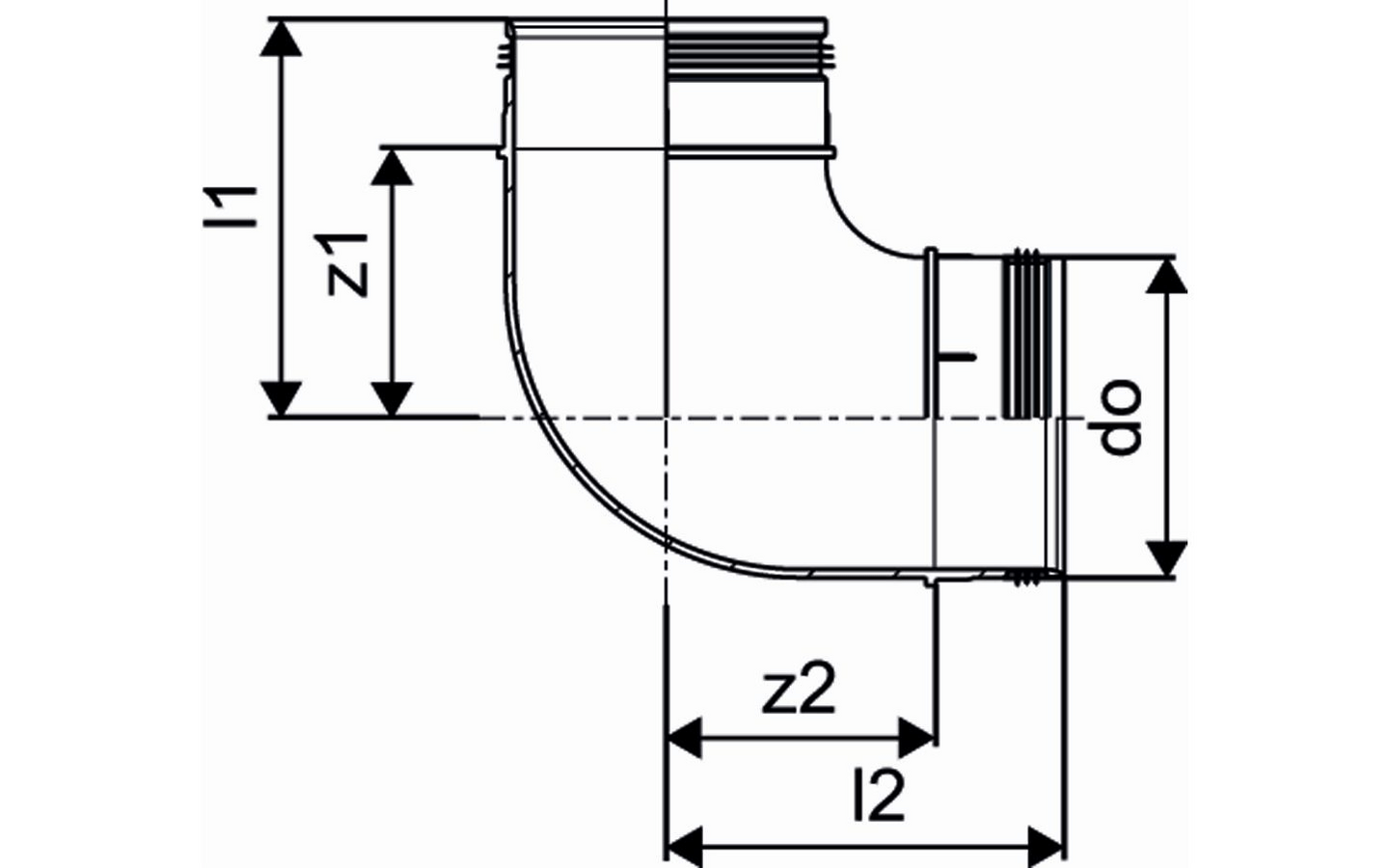Käyrä Uponor 160x90
