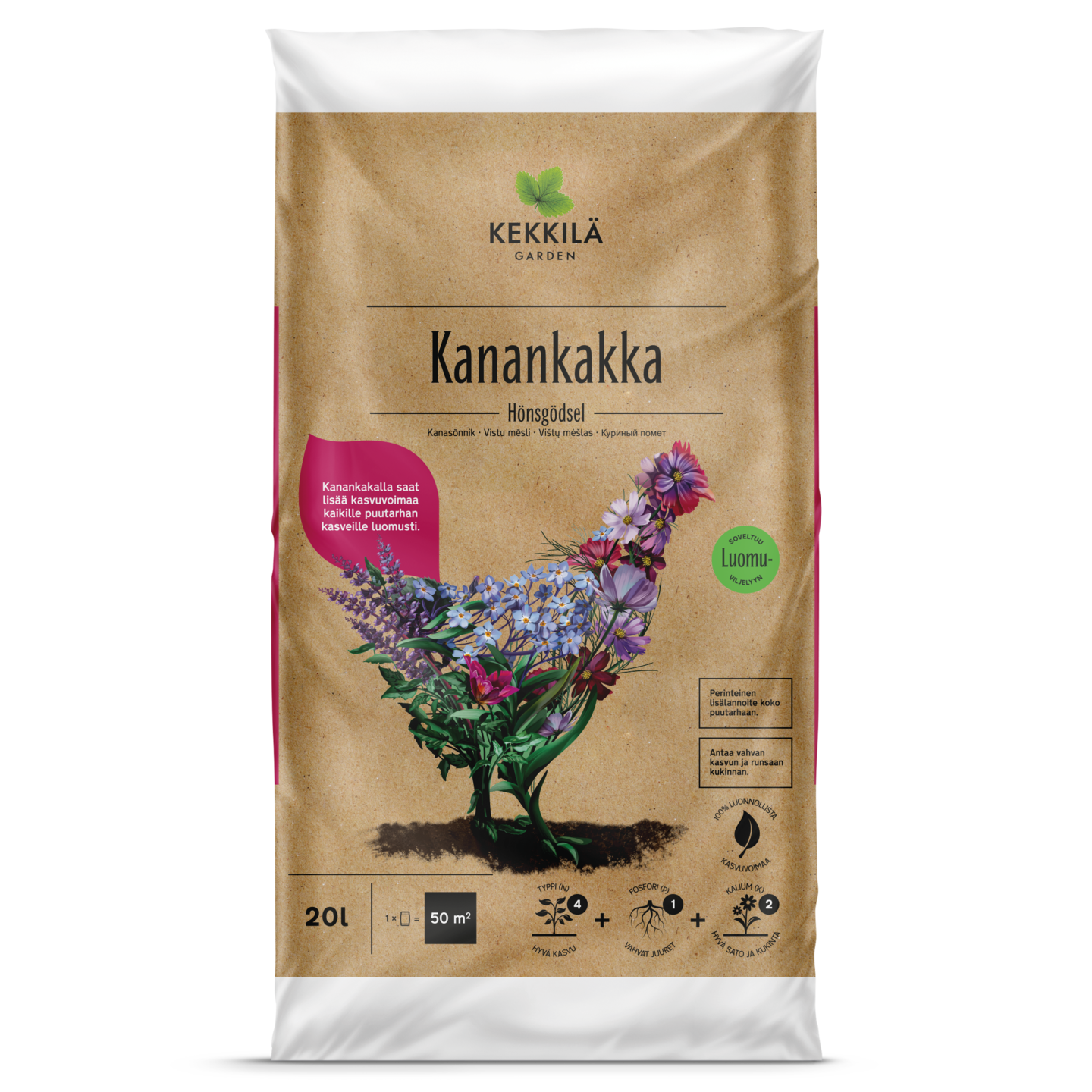 Kanankakka Kekkilä 20 L