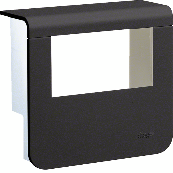 Kansi Hager Tehalit SL20055932 antennirasioille musta