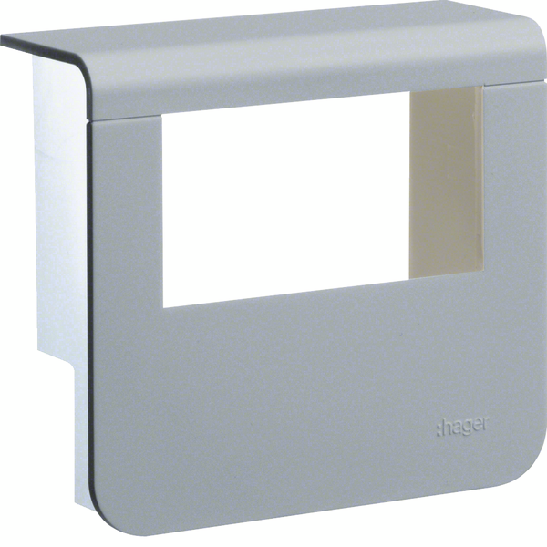 Kansi Hager Tehalit SL20055932 antennirasioille alumiini