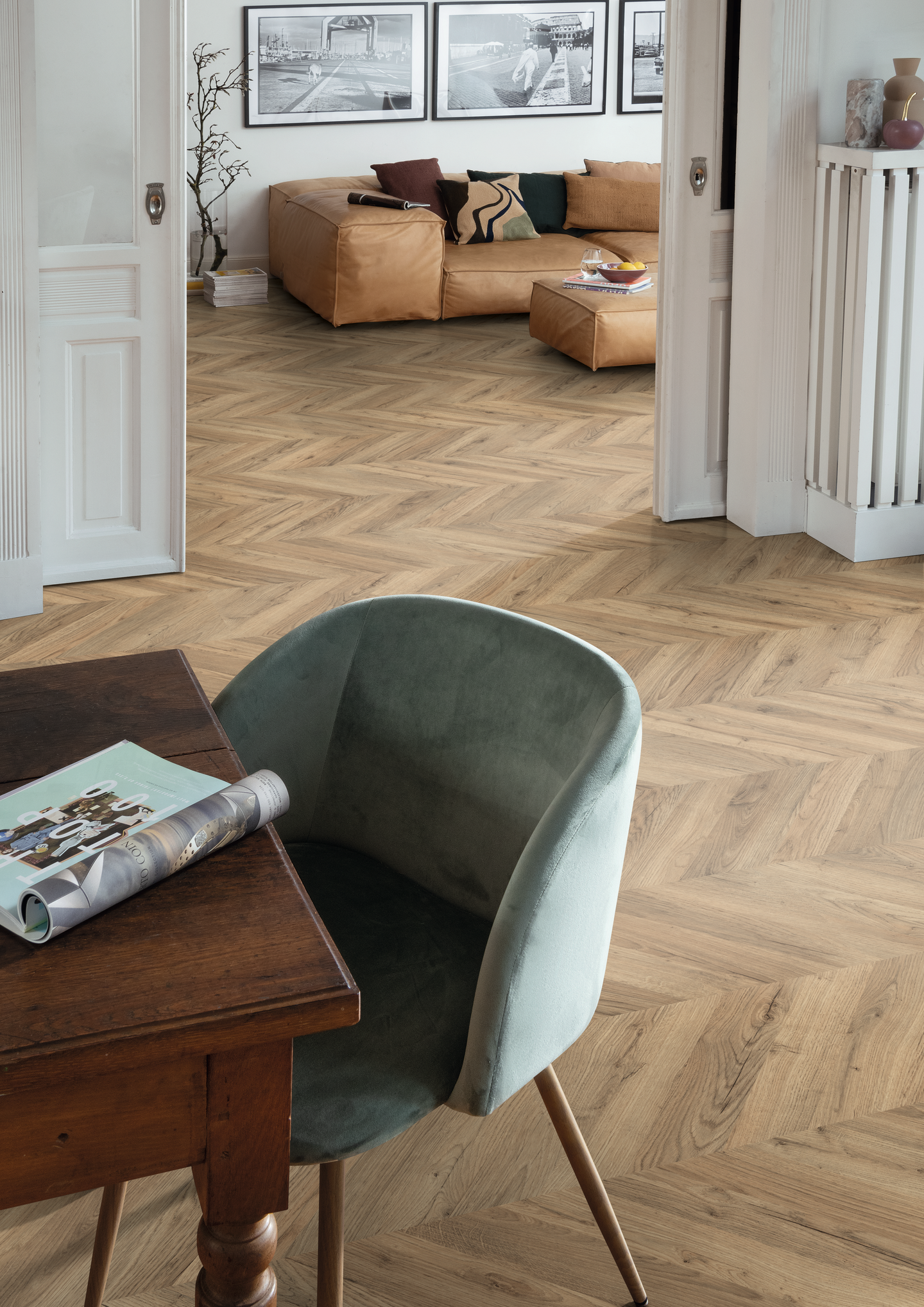 Laminaatti Egger 32 8mm EPL012 Rillington tammi tumma