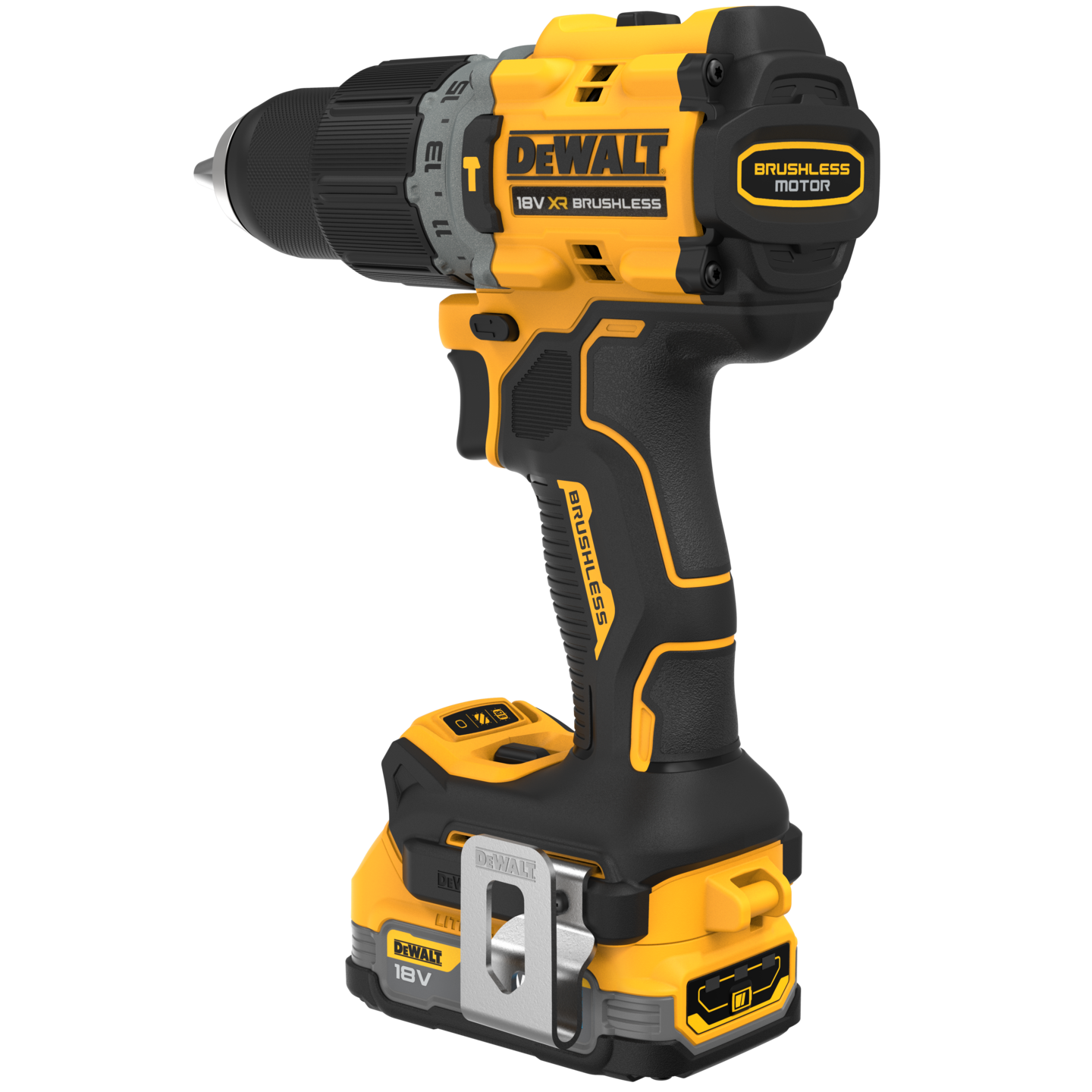 Akkuiskuporakone DeWalt DCD805E2T 18V XR 2X PowerStack 2x1,7Ah