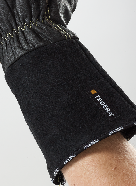 Hitsauskäsineet TEGERA 132A lämpösuoja pukin pintanahka