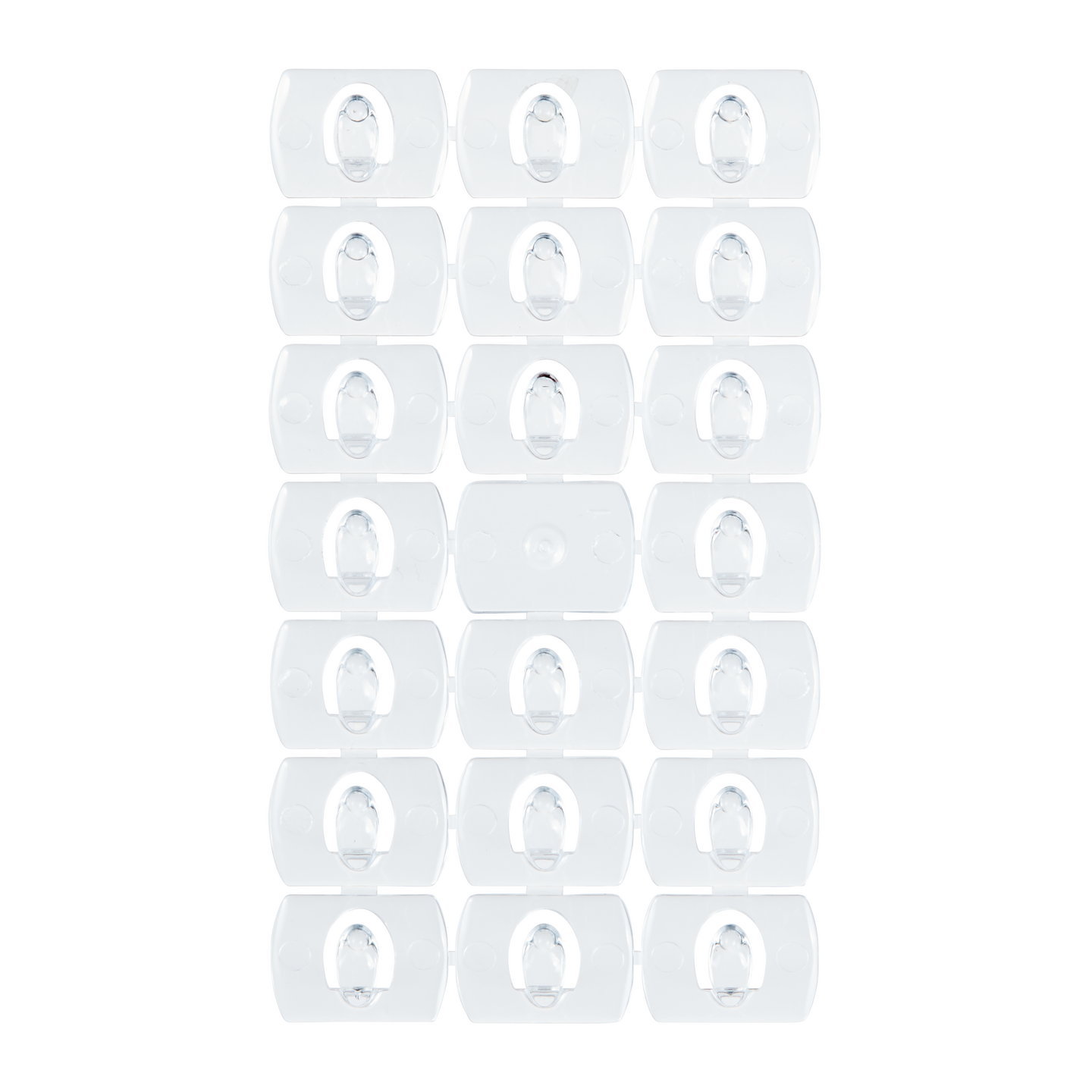 Koukku Command sisustus kirkas 20 klipsiä ja 24 palaa