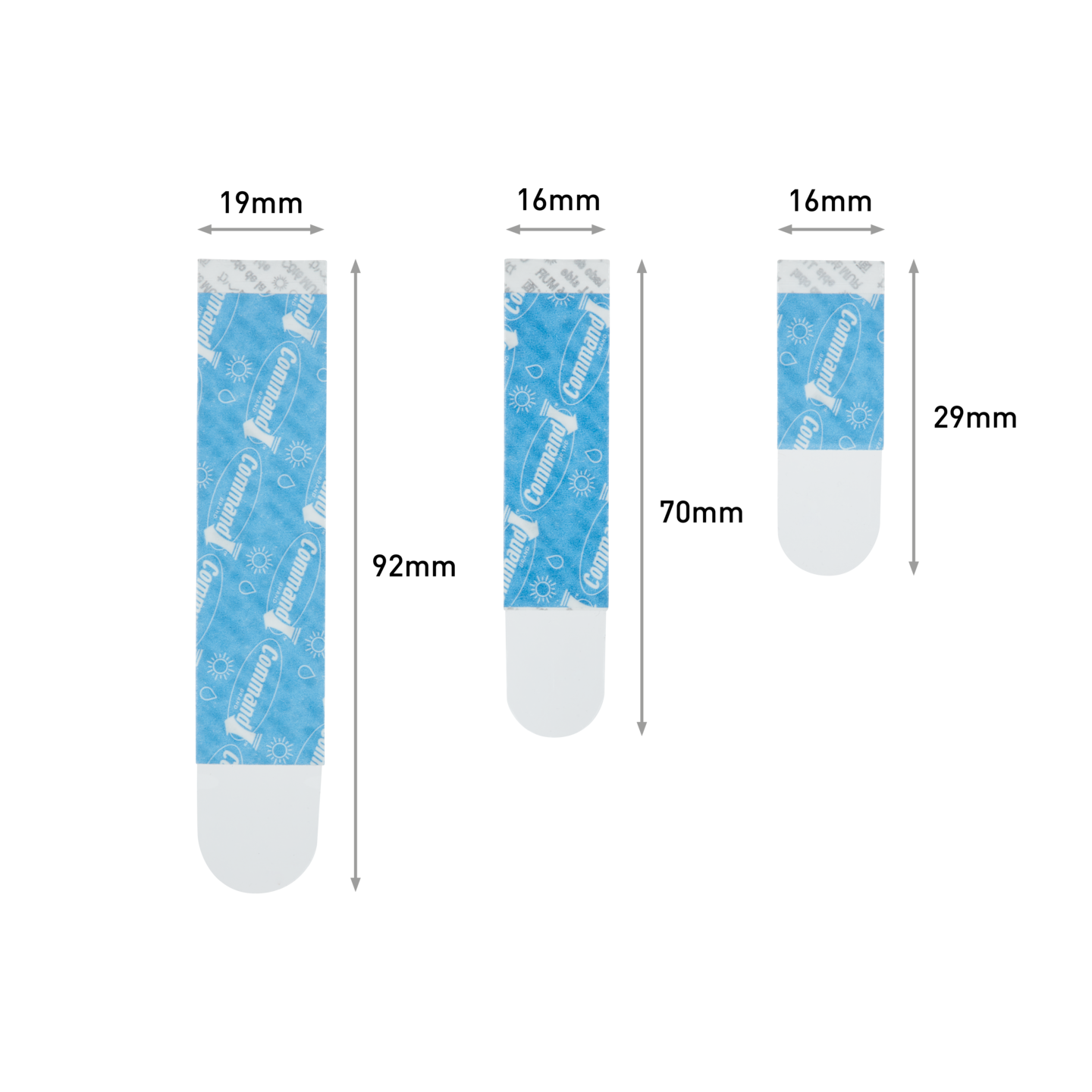 Kiinnityspalalajitelma Command 17200CLR kirkas